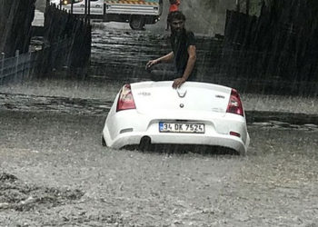 İstanbul’da şiddetli yağmur