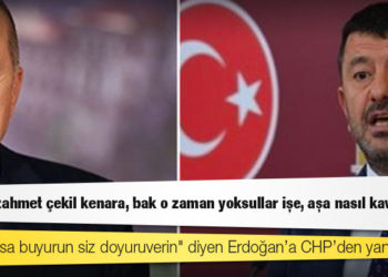 “Millet açsa buyurun siz doyuruverin" diyen Erdoğan’a CHP’den yanıt: Sen bir zahmet çekil kenara, bak o zaman yoksullar işe, aşa nasıl kavuşuyor