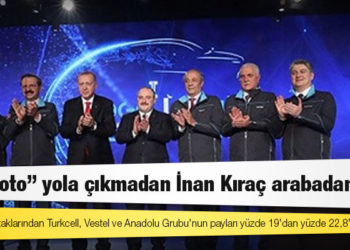 “Yerli oto” yola çıkmadan İnan Kıraç arabadan indi