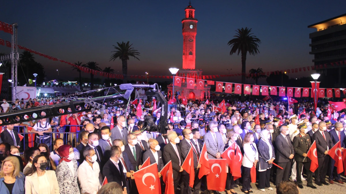 İzmir’de 15 Temmuz Anması