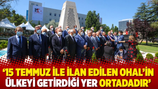 ’15 Temmuz ile ilan edilen OHAL’in ülkeyi getirdiği yer ortadadır’