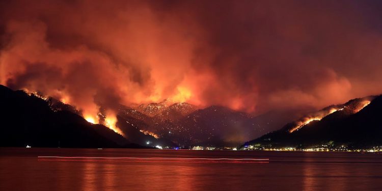 Türkiye’de yangınlarda son durum: 98 yangının 88’i kontrol altında; dört can kaybı var
