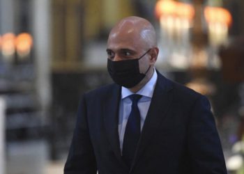 İngiltere Sağlık Bakanı Sajid Javid’in Covid-19 testi pozitif çıktı