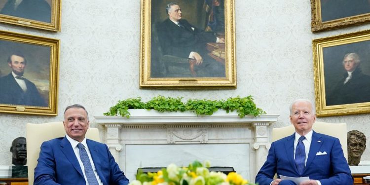 Biden ve Kazımi, ABD’nin Irak’taki savaş misyonunu sona erdiren anlaşmayı imzaladı