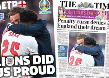 EURO 2020 finali İngiltere basınında: 'Penaltı laneti'