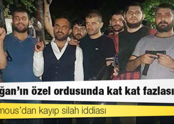 Anonymous’dan kayıp silah iddiası: Erdoğan’ın özel ordusunda kat kat fazlası var