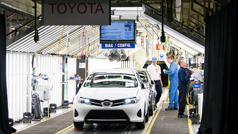 Toyota, parça tedarik problemi nedeniyle üretime ara verdi