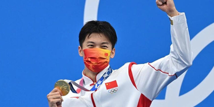 2020 Tokyo Olimpiyat Oyunlarında Çin, genel madalya sıralamadaki yerini korudu