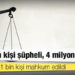 2020'nin adalet istatistikleri: 13 milyon kişi şüpheli, 4 milyon sanık