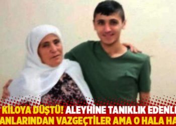 35 kiloya d&uuml;şt&uuml;! Aleyhine tanıklık edenler beyanlarından vazge&ccedil;tiler ama...