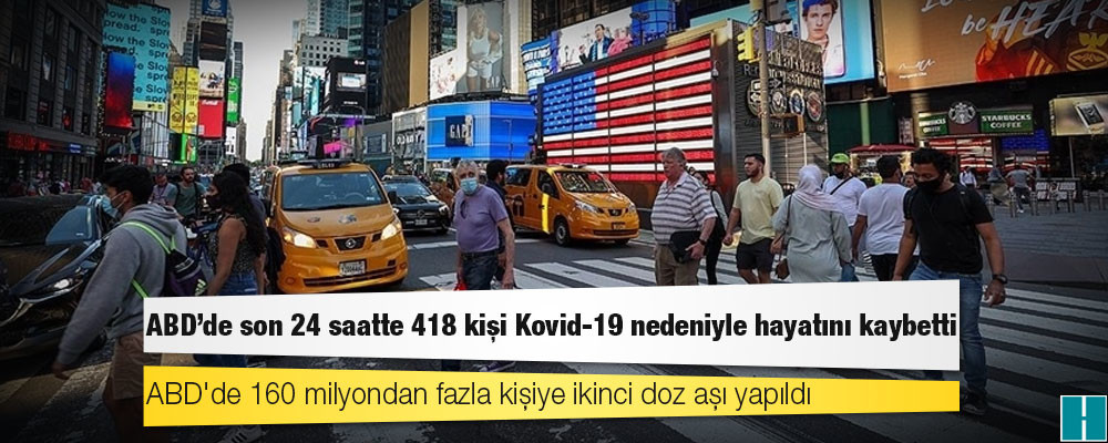 ABD'de Kovid-19 nedeniyle ölenlerin sayısı 608 bin 828'e yükseldi