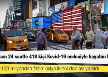 ABD'de Kovid-19 nedeniyle ölenlerin sayısı 608 bin 828'e yükseldi