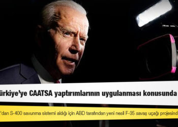 ABD'li diplomat: Biden, Türkiye'ye CAATSA yaptırımlarının uygulanması konusunda kararlı