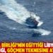 AB’nin eğittiği Libya sahil güvenliği, göçmen teknesine ateş açtı