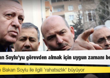 AKP'de Bakan Soylu ile ilgili 'rahatsızlık' büyüyor: "Erdoğan Soylu'yu görevden almak için uygun zamanı bekliyor"