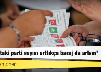 AKP’den ittifak önerisi: Parti sayısı arttıkça baraj da artsın