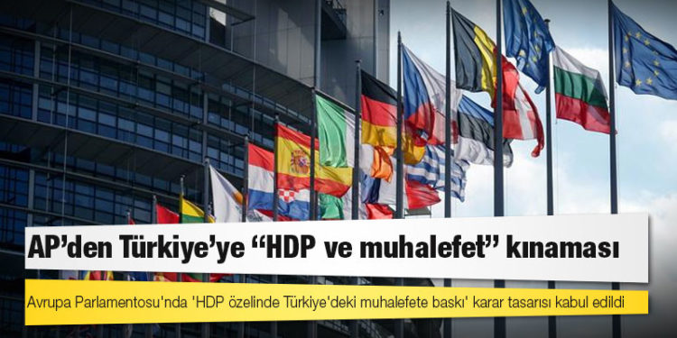 AP’den Türkiye'ye "HDP ve muhalefet" kınaması