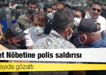 Adalet Nöbetine polis saldırısı: Çok sayıda gözaltı