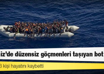 Akdeniz'de düzensiz göçmenleri taşıyan bot battı: En az 43 kişi hayatını kaybetti