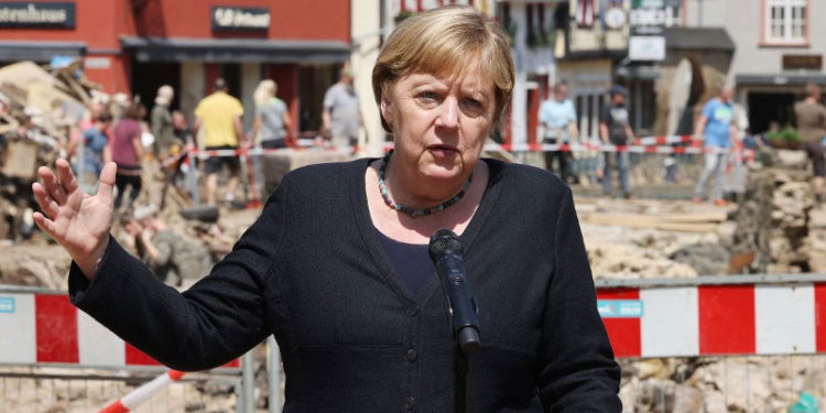 Almanya sel mağdurları için 400 milyon euro’luk acil yardım paketi açıkladı