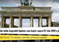 Almanya’da Kovid-19 nedeniyle ölenlerin sayısı 91 bin 359'a yükseldi