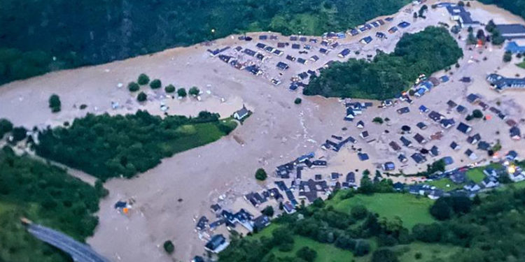 Almanya’da sellerde ölenlerin sayısı 103’e yükseldi