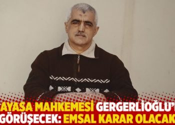 Anayasa Mahkemesi Gergerlioğlu'nu g&ouml;r&uuml;şecek: Emsal karar olacak