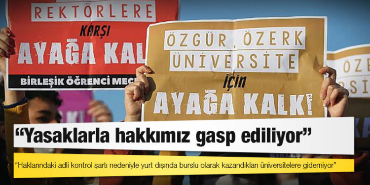 Avrupa üniversitelerinden burs kazanan Boğaziçili öğrenciler: 'Yasaklarla hakkımız gasp ediliyor'