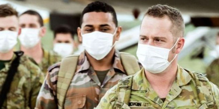 Avustralya'da Covid kapatma önlemlerini uygulatmak için asker devreye girdi
