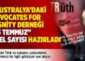 Avustralya&rsquo;daki Advocates for Dignity Derneği  &ldquo;15 Temmuz&rdquo;  &ouml;zel sayısı hazırladı