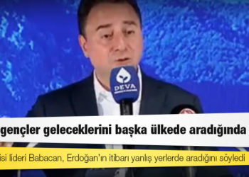 Babacan: İtibar, gençler geleceklerini başka ülkede aradığında biter