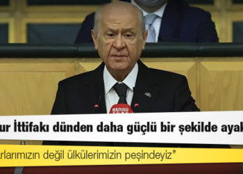 Bahçeli: Cumhur İttifakı dünden daha güçlü şekilde ayaktadır