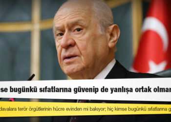 Bahçeli'den Gergerlioğlu tepkisi: AYM bu tip davalara terör örgütlerinin hücre evinden mi bakıyor; hiç kimse bugünkü sıfatlarına güvenmesin