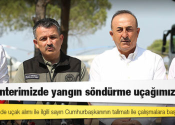 Bakan Pakdemirli: Envanterimizde yangın söndürme uçağımız yok
