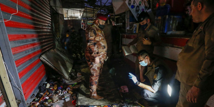 Bağdat'ta pazar yerine yapılan terör saldırısını IŞİD üstlendi; ölü sayısı 35'e yükseldi