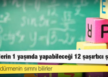 Bebeklerin 1 yaşında yapabileceği 12 şaşırtıcı şey
