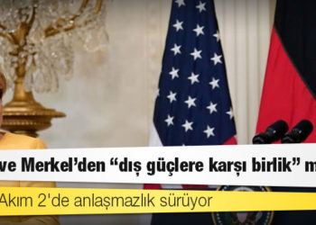 Biden ve Merkel'den "dış güçlere karşı birlik" mesajı