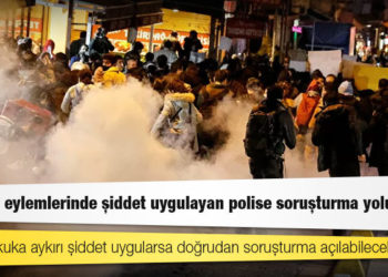 Boğaziçi eylemlerinde şiddet uygulayan polise soruşturma yolu açıldı