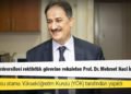 Boğaziçi Üniversitesi rektörlük görevine vekaleten Prof. Dr. Mehmet Naci İnci atandı