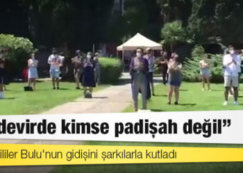 Boğaziçililer Bulu'nun gidişini şarkılarla kutladı: Bu devirde kimse padişah değil