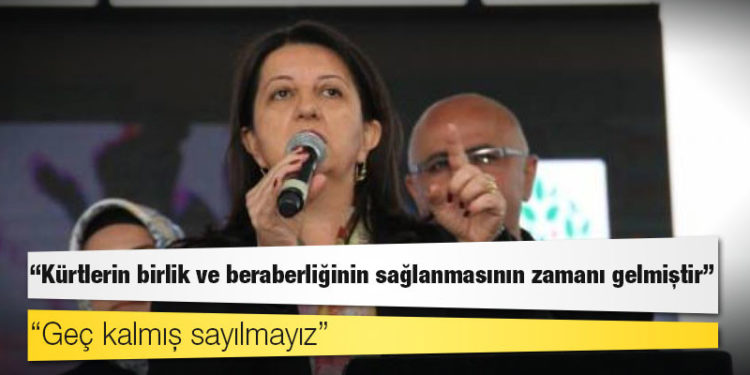 Buldan: 'Kürtlerin birlik zamanı geldi'