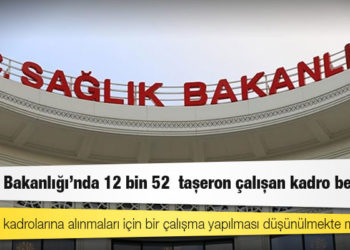 CHP'li Gürer: Sağlık Bakanlığı’nda 12 bin 52  taşeron çalışan kadro bekliyor