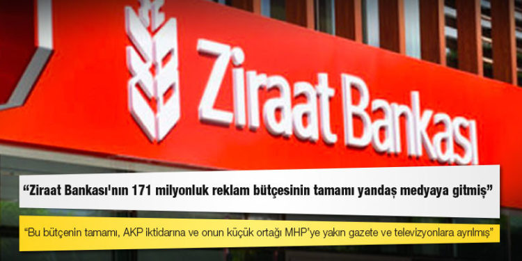 CHP'li Sertel: Ziraat Bankası'nın 171 milyonluk reklam bütçesinin tamamı yandaş medyaya gitmiş