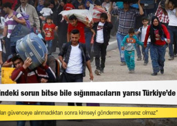 CHP’li Gürsel Tekin: Ülkelerindeki sorun bitse bile sığınmacıların yarısı Türkiye’de kalır