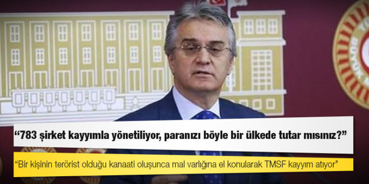 CHP’li Kuşoğlu: 783 şirket kayyımla yönetiliyor, paranızı böyle bir ülkede tutar mısınız?