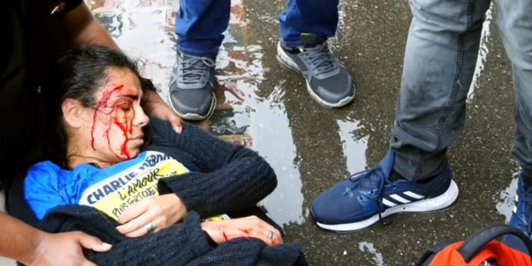 Charlie Hebdo tişörtü giyen Türk Evanjelist Londra'da saldırıya uğradı