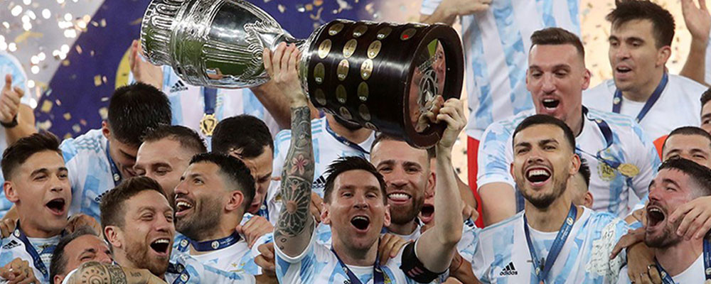 Copa America şampiyonu Arjantin oldu; Messi ilk kupasını kazandı