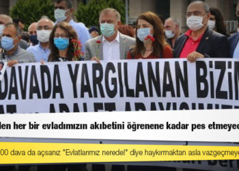 Cumartesi Anneleri: Bir değil 1000 dava da açsanız "Evlatlarımız nerede!" diye haykırmaktan asla vazgeçmeyeceğiz