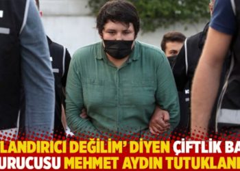 'Dolandırıcı değilim' diyen &Ccedil;iftlik Bank kurucusu Mehmet Aydın tutuklandı