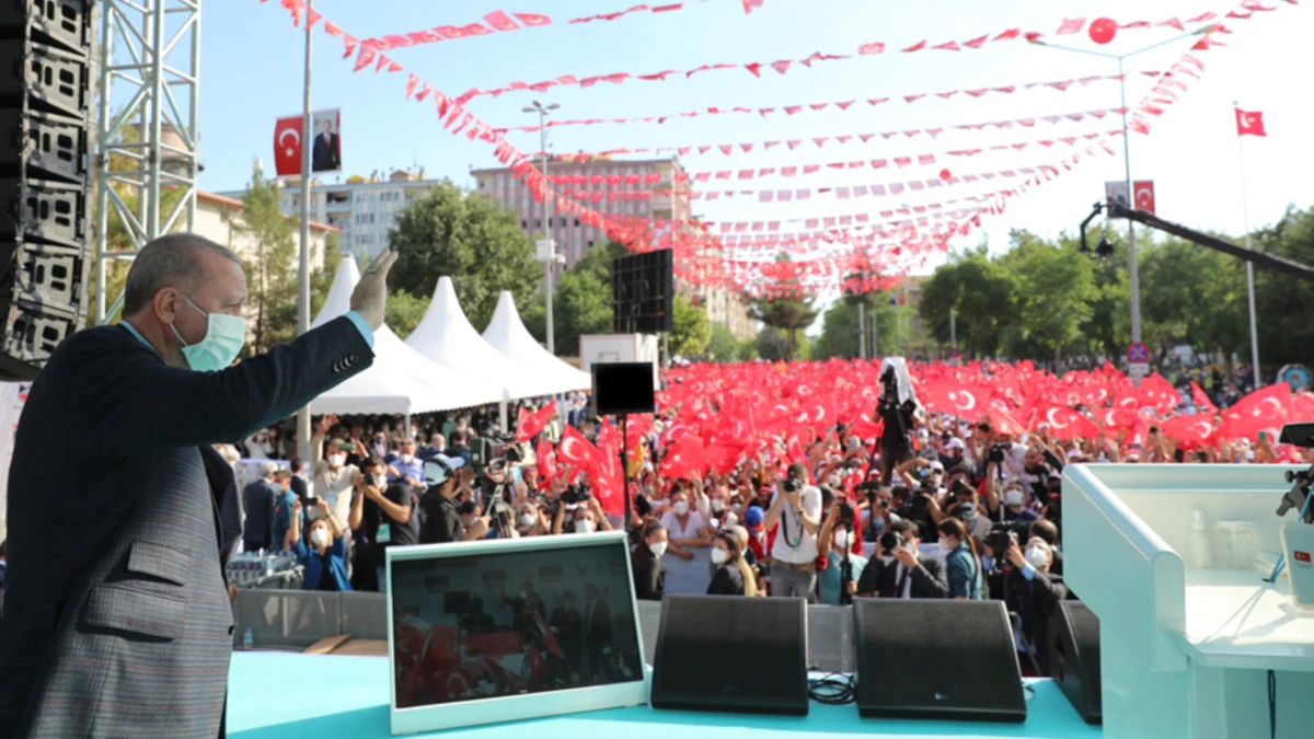 Erdoğan 2,5 Yıl Aradan Sonra Diyarbakır'da